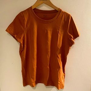 Madewell North side vintage tee in warm umber